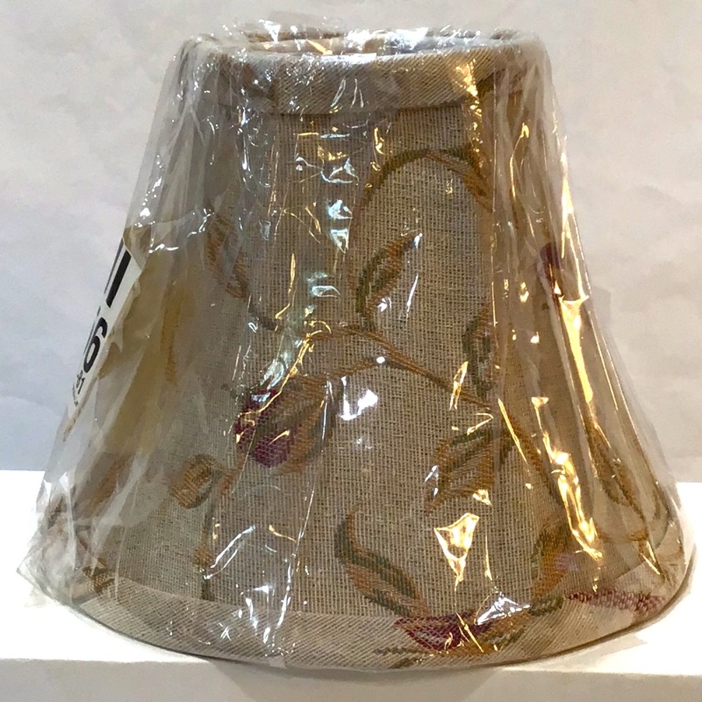 NWT small floral brocade lampshade